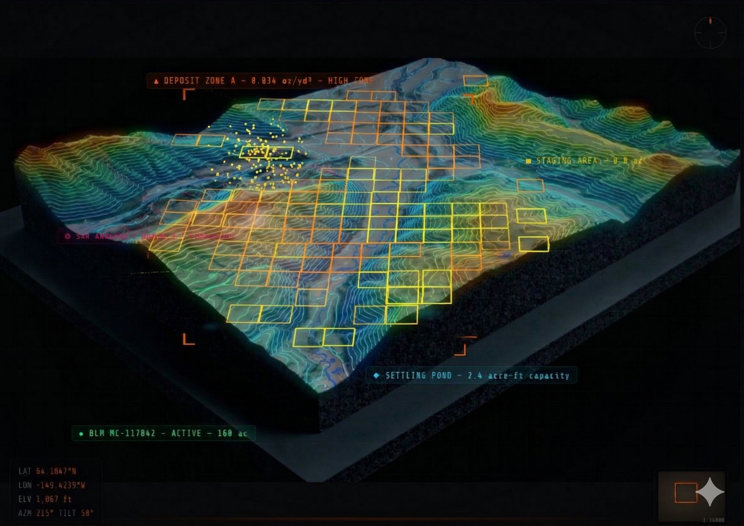 MAGMA.VISION 3D Terrain Map